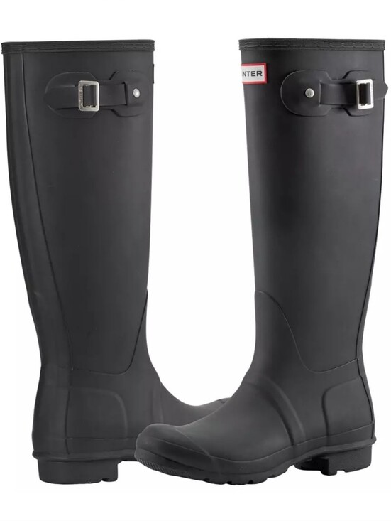 Hunter Shoes - Hunter Original Tall Rain Boot- Black